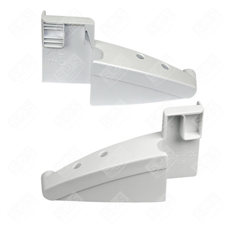 RIGHT AND LEFT SHELF SUPPORTS REFRIGERATOR, FREEZER - 7438548, 7438550