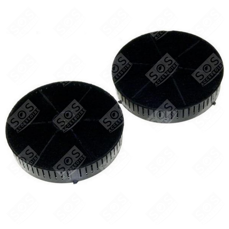 ORIGINAL SET OF 2 CHARCOAL FILTERS T57 EXTRACTOR HOOD - 4055171138, 208352146603