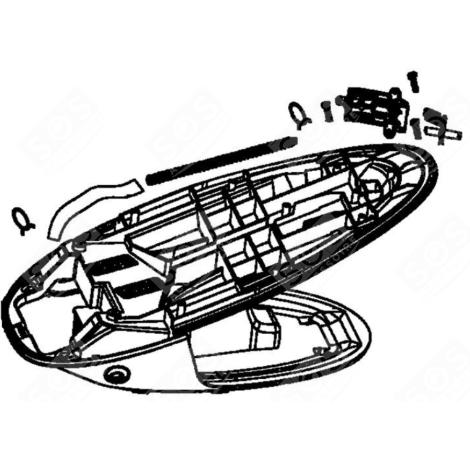 LOWER CASE STEAM IRONS / STEAM GENERATOR IRONS - FS-9100035853, FS9100035853