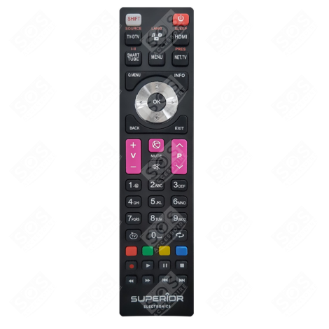 SOS UNIVERSAL REMOTE CONTROL ACCESSORY TELEFUNKEN TELEVISIONS / TVS - 8054242080797, 8079