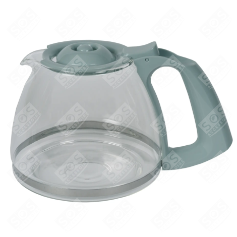 GREEN GLASS CARAFE WITH LID COFFEE MAKER, ESPRESSO - SS-7235350583, SS7235350583