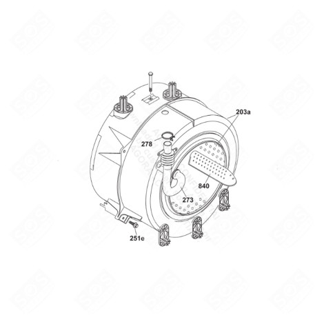 COMPLETE BOWL WASHING MACHINES - 43026057