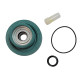 COMPLETE RIGHT BEARING AXLE DIAMETER 17MM WASHING MACHINES - 4071374104