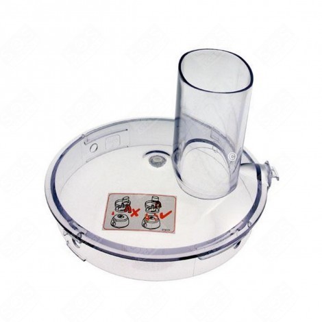 BASIC MINCER BOWL LID (WITHOUT PUSHER) FOOD PROCESSOR - KW663797