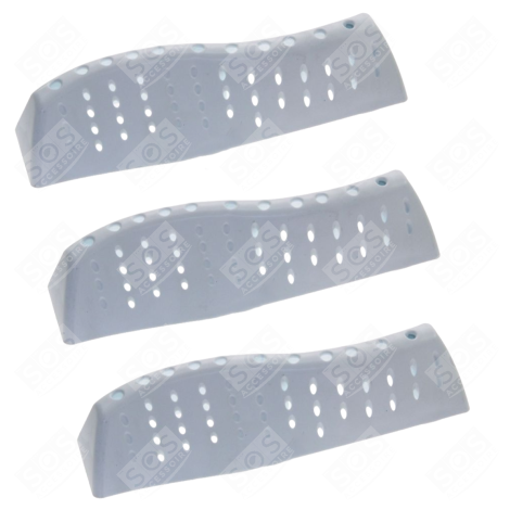 SET OF 3 ORIGINAL DRUM PADDLES WASHING MACHINES - 42055352