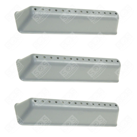 PACK OF 3 DRUM BLADES WASHING MACHINES - 480111100186, 480111104173