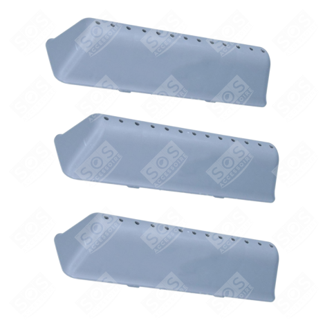 PACK OF 3 DRUM BLADES WASHING MACHINES - 481241848978, 480111104174