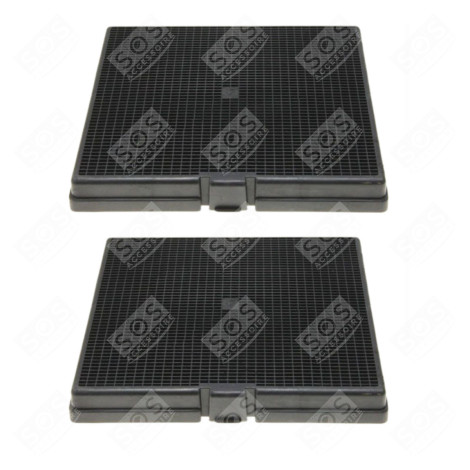 SET OF TWO CHARCOAL FILTERS D241 CA240S EXTRACTOR HOOD - 49002532, CHF007/1