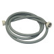 UNIVERSAL WATER INLET HOSE WITH STRAIGHT FITTINGS (L2500MM 3/4 F X 3/4 F) WASHING MACHINES - 3666356132344