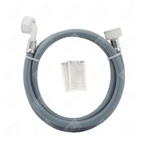 EXTRA LONG WATER INLET HOSE (5000MM) WITH TWO DESCALER SACHETS WASHING MACHINES - 3666356130470