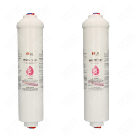 PACK OF 2 ORIGINAL WATER FILTERS BL9808 REFRIGERATOR, FREEZER - 5231JA2003A, ADQ73693901