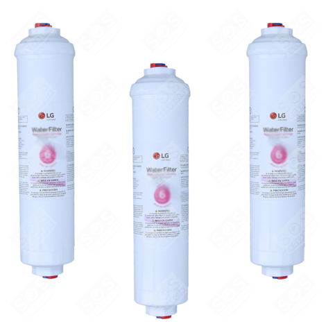 ORIGINAL SET OF 3 WATER FILTERS REFRIGERATOR, FREEZER - ADQ73693901