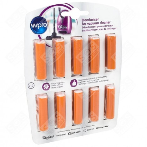 SET OF 10 FLORAL-SCENTED FRAGRANCE STICKS (ORIGINAL) VACUUM CLEANER  - 484000008606