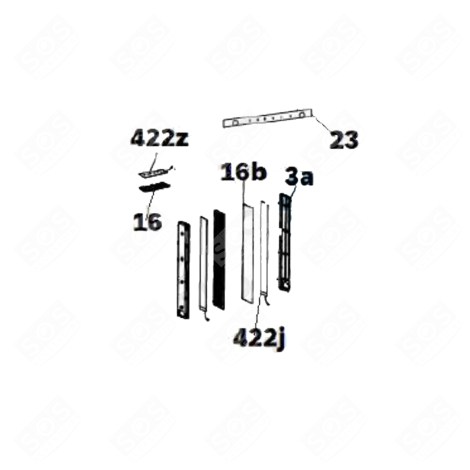 LIGHT BOX REFERENCE 3A WATER HEATER - 49124496