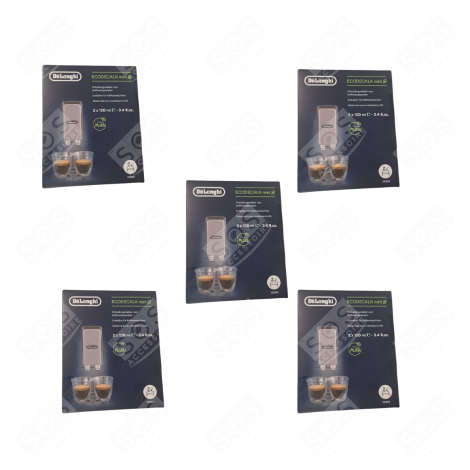 LOT DE 5 DÉTARTRANT NATUREL NOKALK 2X100ML COFFEE MAKER, ESPRESSO - 5513296011