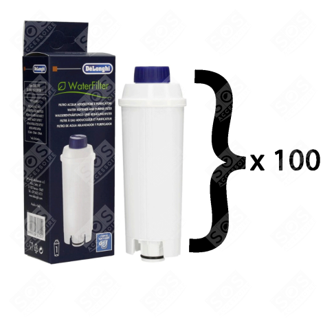 LOT DE 100 FILTRES ADOUCISSEUR D'EAU MODÈLES ECAM D'ORIGINE COFFEE MAKER, ESPRESSO - 5513292811