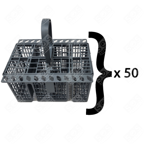 LOT DE 50 PANIERS À COUVERTS DISHWASHER - C00257140, C00386607