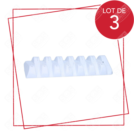 SET OF 3 ORIGINAL DRUM PADDLES WASHING MACHINES - 481010597314, 481010532494