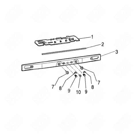 TABLEAU DE BORD REFRIGERATOR, FREEZER - C00265740, 488000265740