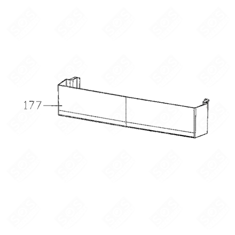 BALCONNET PORTE-BOUTEILLE  REFRIGERATOR, FREEZER - 42135839