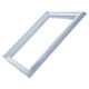 TOP GLASS SHELF FRAME (255 8) REFRIGERATOR, FREEZER - 481241828361