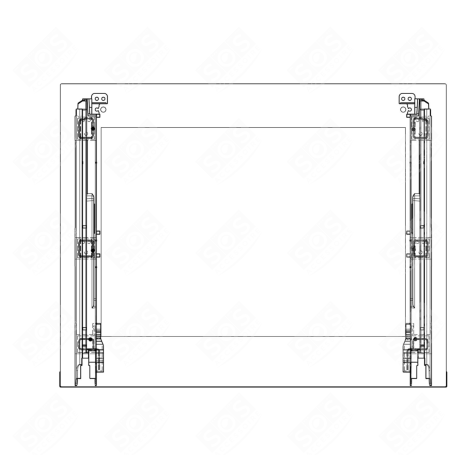 VITRE EXTÉRIEURE GAS / ELECTRIC OVENS - 140225485667