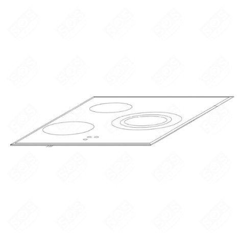 DESSUS VITROCÉRAMIQUE ELECTRIC / GAS HOBS - 42822720