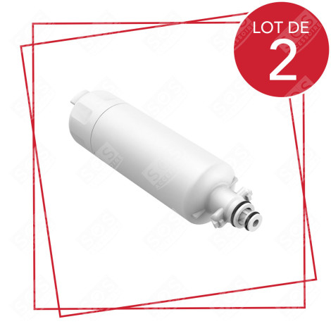 LOT DE 2 FILTRES À EAU REFRIGERATOR, FREEZER - ADQ36006101