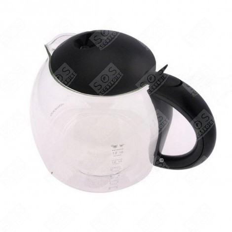 COMPLETE BLACK COFFEE POT (WITH LID) COFFEE MAKER, ESPRESSO - KW684844