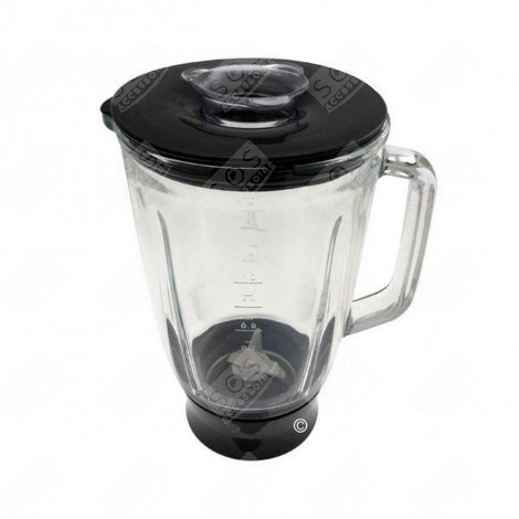 COMPLETE BLENDER JUG 1.5L BLACK GLASS FOOD PROCESSOR - KW685238