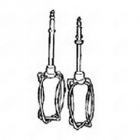 SET OF 2 EMULSIFYING WHISKS FOOD PROCESSOR - REF.41042