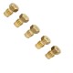 SET OF INJECTORS, NOZZLES NATURAL GAS GAS / ELECTRIC OVENS - 93926046