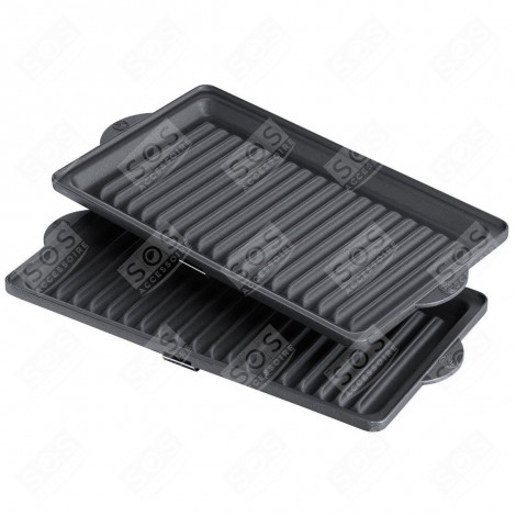 LOT OF GRILL PLATES WAFFLE, TOASTED SANDWICH MAKER - TS-01034850