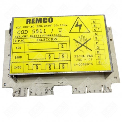 ELECTRONIC CARD, POWER MODULE WASHING MACHINES - C00057245