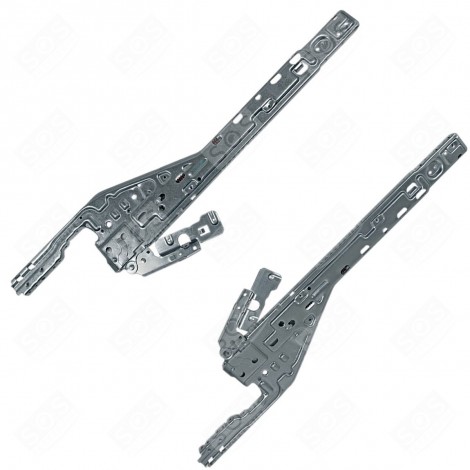 ORIGINAL LEFT AND RIGHT HINGE SET DISHWASHER - 4055331799, 4055031548