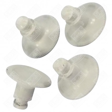 PACK OF 4 FEET FOOD PROCESSOR - KW662456