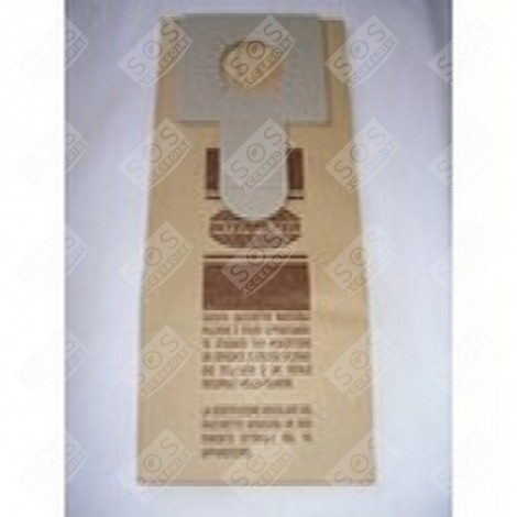 BOX OF 6 PAPER BAGS VACUUM CLEANER  - 09841446