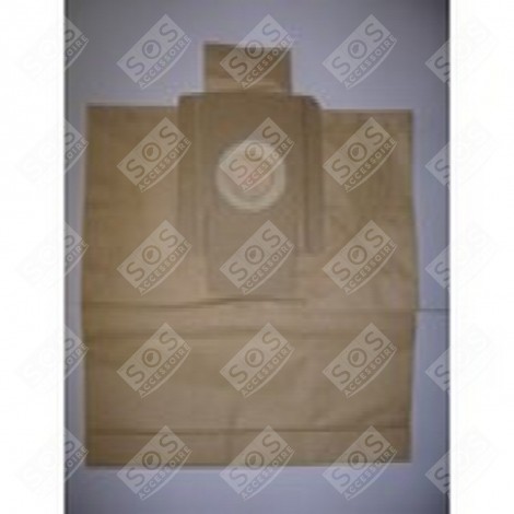 BOX OF 5 PAPER BAGS VACUUM CLEANER  - 35600278