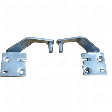 RIGHT AND LEFT HINGE SET (ORIGINAL) REFRIGERATOR, FREEZER - 481241719231, 484000001040