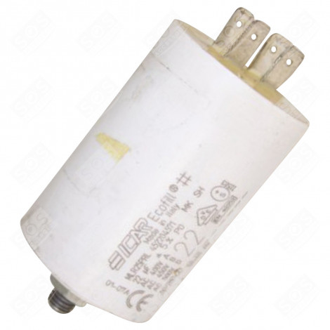 ORIGINAL CAPACITOR 22MF WASHING MACHINES - 481912118156