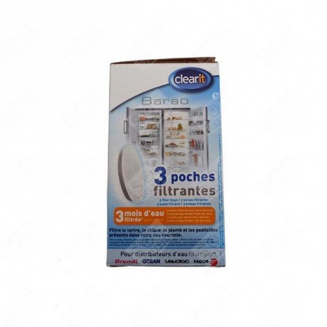 PACK DE 3 FILTRES BARAO REFRIGERATOR, FREEZER - 46X0824