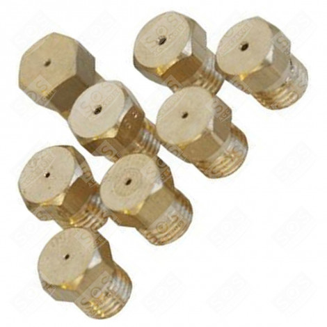 ORIGINAL SET OF INJECTORS, NOZZLES FOR NATURAL GAS GAS / ELECTRIC OVENS - 79X6065