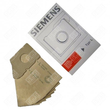 BOX OF 10 VACUUM CLEANER BAGS VACUUM CLEANER  - 460761