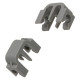 BASKET FIXING CLIPS (X2) (ORIGINAL) DISHWASHER - 00167291