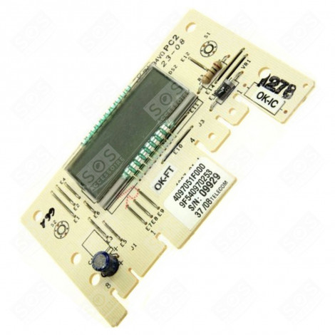 DISPLAY CARD DISHWASHER - C00096983