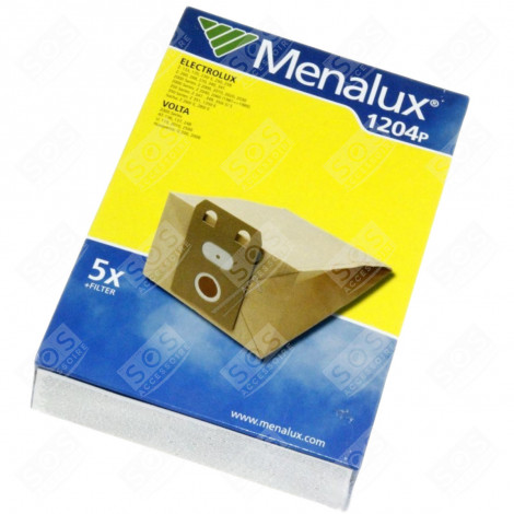 BOX OF 5 BAGS (+1 FILTER) VACUUM CLEANER  - 9001966408