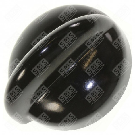 BLACK CONTROL KNOB ELECTRIC / GAS HOBS - 78X3000