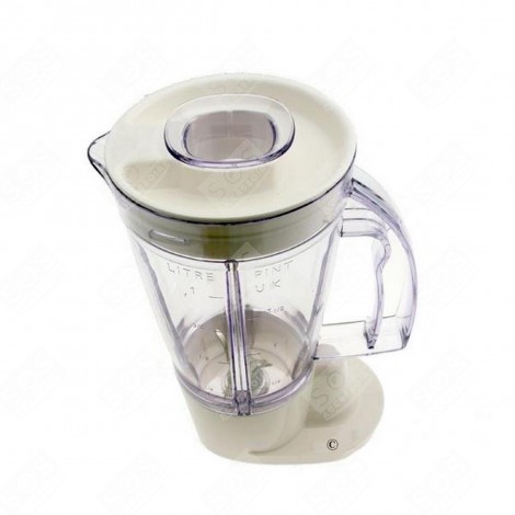 COMPLETE WHITE BLENDER (MIXER) BOWL FOOD PROCESSOR - MS-5A07653