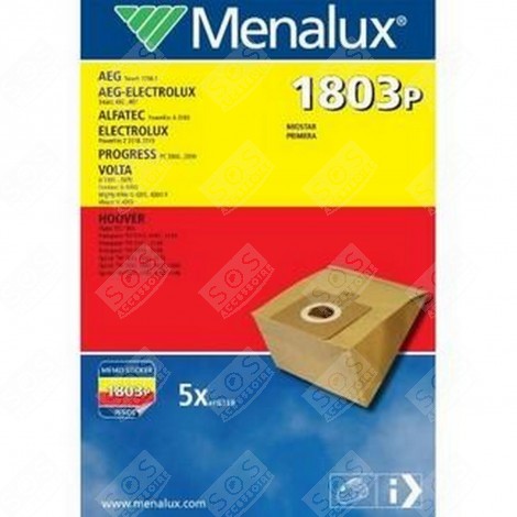 ORIGINAL BOX OF 5 BAGS VACUUM CLEANER  - 9001960567