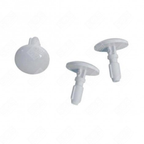 PACK OF 3 WHITE BUTTONS GAS / ELECTRIC OVENS - 74X2994